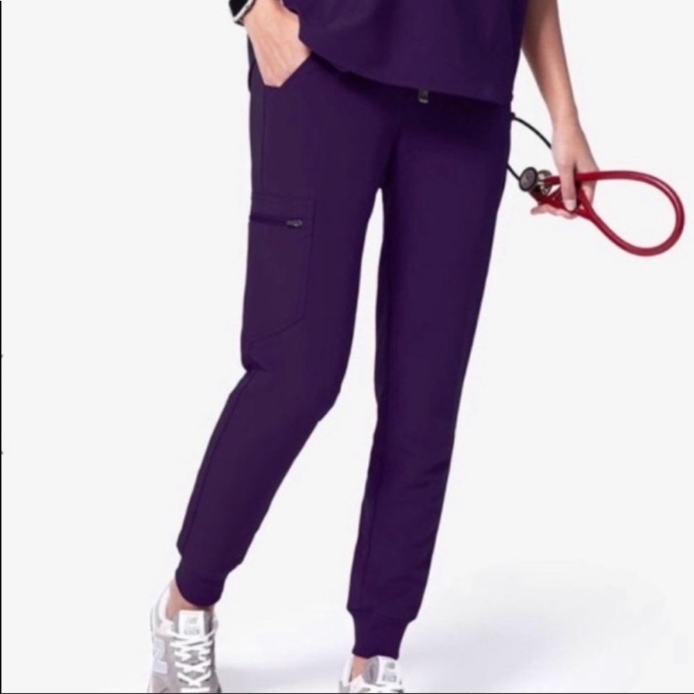 ISO FIGS Zamora Dark Purple Med Petite